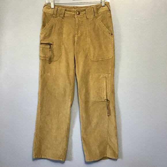 Athleta Tan Pants With Zipper Pockets - Picture 1 of 7